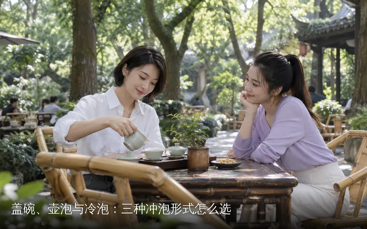盖碗、壶泡与冷泡:三种冲泡形式怎么选