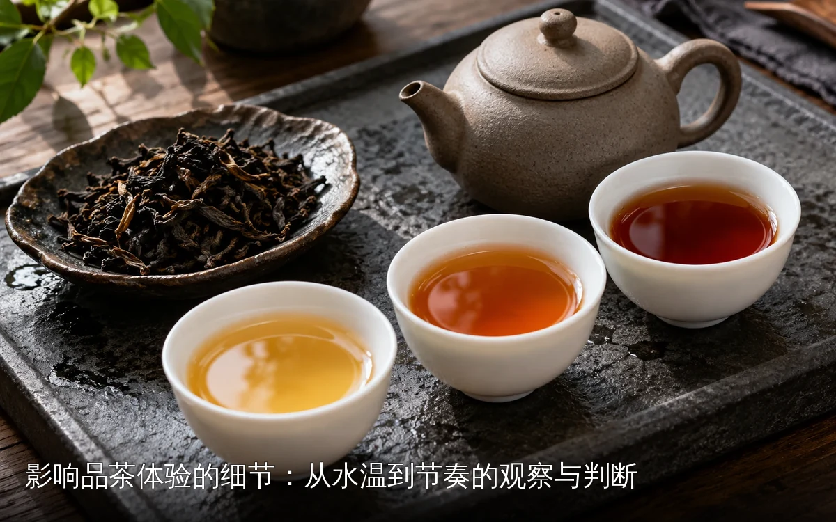影响品茶体验的细节:从水温到节奏的观察与判断